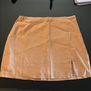 Abercrombie & Fitch Tan Pencil Skirt